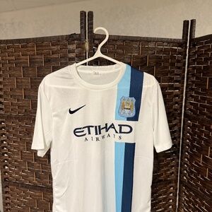 Manchester City Retro Soccer Jersey